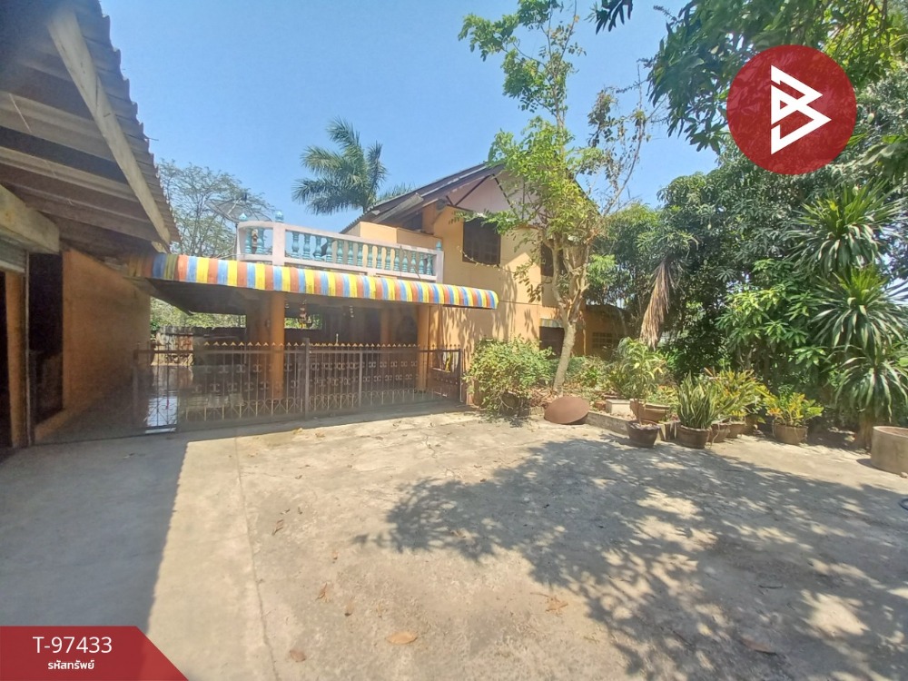 For SaleHouseKanchanaburi : Single house for sale with land, area 2 rai, Phanom Thuan, Kanchanaburi