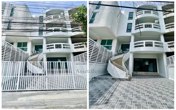 For RentTownhomeNawamin, Ramindra : Townhouse for rent, 4 floors, Bang Khen area, near Central Ramintra, near the BTS station, can be used as a home office, register a company