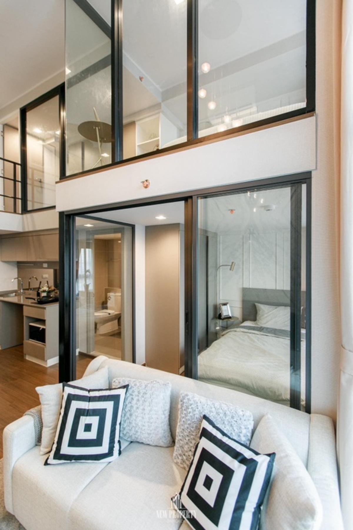 For SaleCondoRama9, Petchburi, RCA : Ideo Rama 9 Aspire Rama 9, new room, ready to move in, easy installments 16,000/month, free down payment, can apply for a loan and get money left, fully furnished