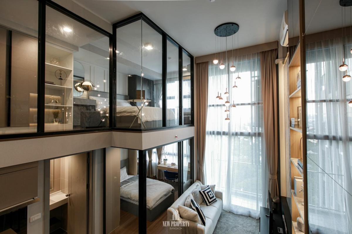 For SaleCondoRama9, Petchburi, RCA : Ideo Rama 9 Aspire Rama 9, new room, ready to move in, easy installments 16,000/month, free down payment, can apply for a loan and get money left, fully furnished