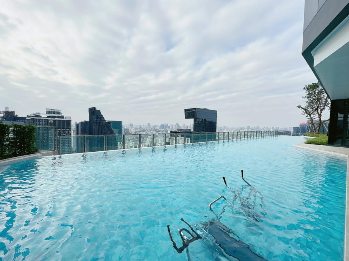 For SaleCondoRama9, Petchburi, RCA : Ideo Rama 9 Aspire Rama 9, new room, ready to move in, easy installments 16,000/month, free down payment, can apply for a loan and get money left, fully furnished