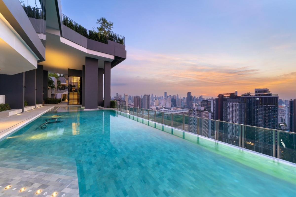 For SaleCondoRama9, Petchburi, RCA : Ideo Rama 9 Aspire Rama 9, new room, ready to move in, easy installments 16,000/month, free down payment, can apply for a loan and get money left, fully furnished