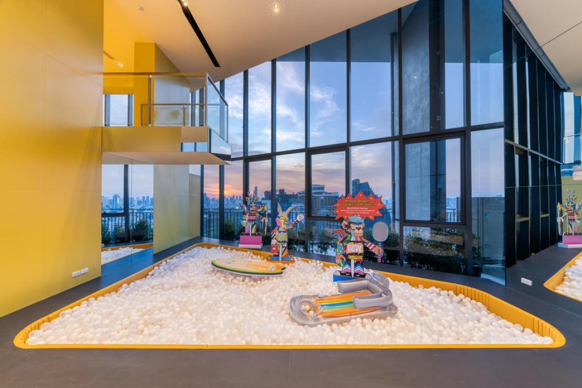 For SaleCondoRama9, Petchburi, RCA : Ideo Rama 9 Aspire Rama 9, new room, ready to move in, easy installments 16,000/month, free down payment, can apply for a loan and get money left, fully furnished