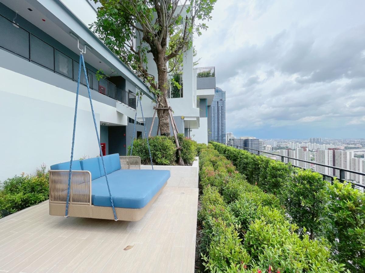 For SaleCondoRama9, Petchburi, RCA : Ideo Rama 9 Aspire Rama 9, new room, ready to move in, easy installments 16,000/month, free down payment, can apply for a loan and get money left, fully furnished