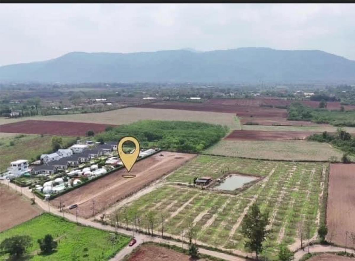 For SaleLandPak Chong KhaoYai : 📢💰Selling the whole plot of land in Khao Yai, Mu Si (divided into 8 plots of red Garuda title deeds, NS4C), with a view of the large mountain range, accessible from Thanarat Road, only 7 km.