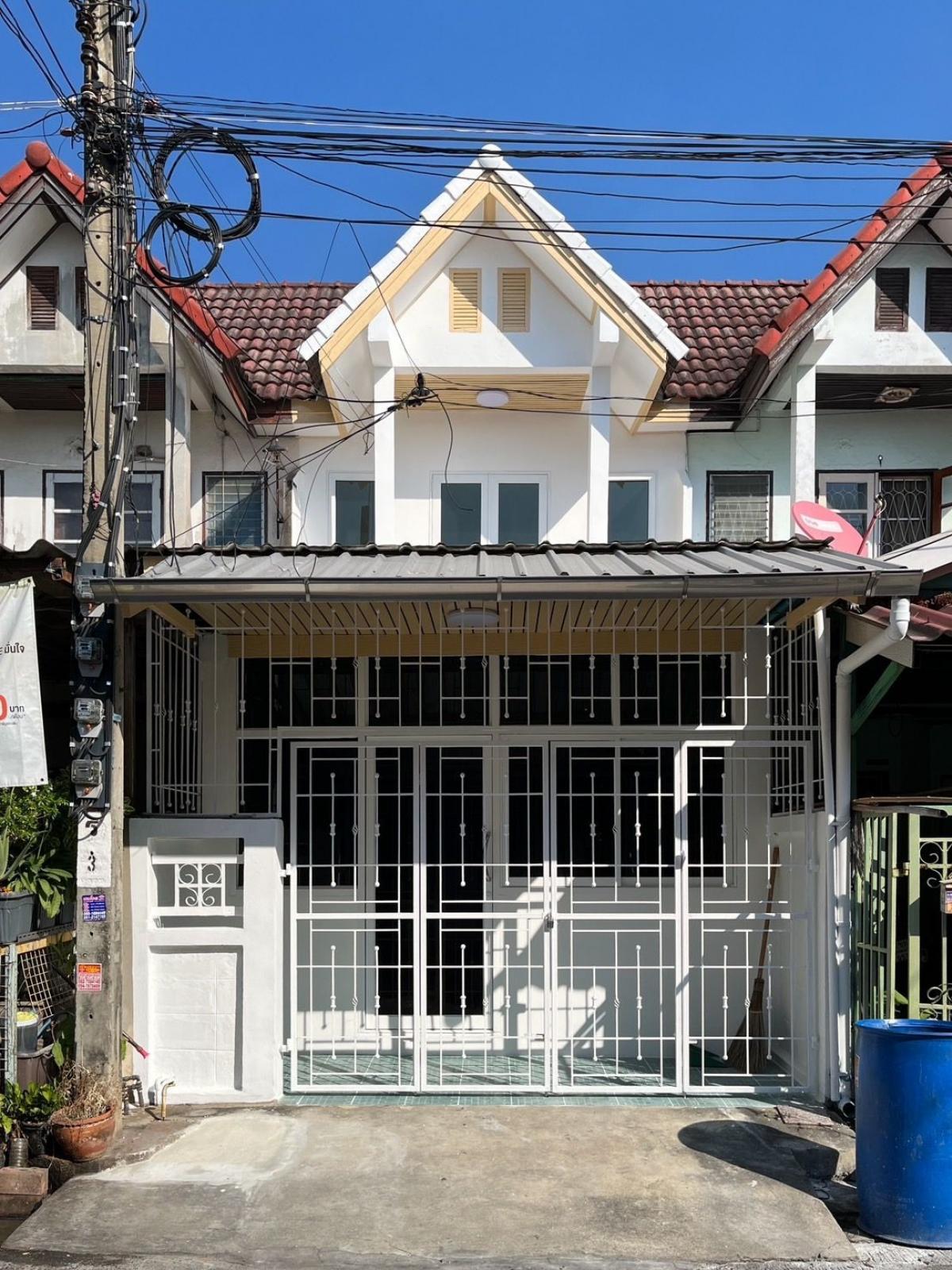 For SaleTownhomeRama 2, Bang Khun Thian : House for sale, townhouse, Tha Kham, Phairada Village 4, Soi Anan Ngam Charoen 20