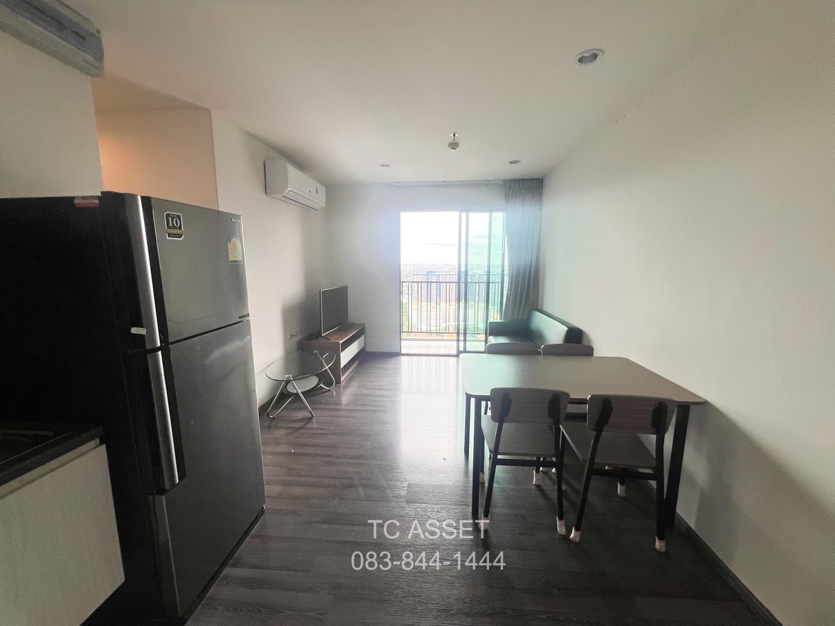 ให้เช่าคอนโดอ่อนนุช อุดมสุข : 📍 ให้เช่า! The Base Park West 2 ห้องนอน 2 ห้องน้ำ 53 ตรม ชั้น 29 ห้องมุม วิวคลอง แต่งครบ 📍 เพียง 23,000 บาท/เดือน 