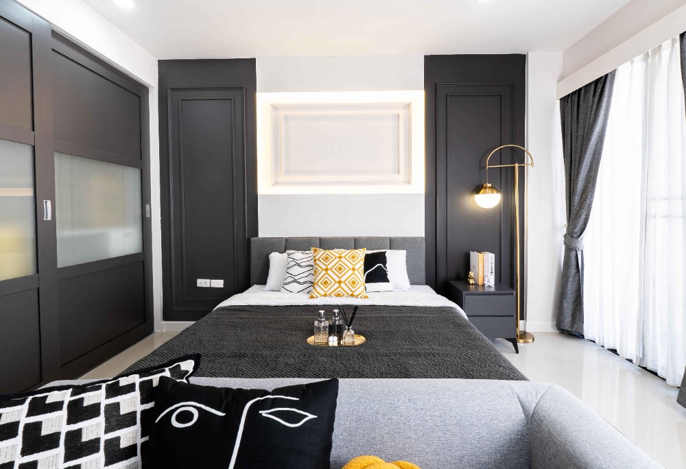 For SaleCondoLadkrabang, Suwannaphum Airport : Newly decorated condo ✨|| Near Suvarnabhumi Airport || 🏙 Price only 1.39 million baht || Installments only 5,xxx baht || Near Airport Link || Fully furnished, ready to move in, code 3436