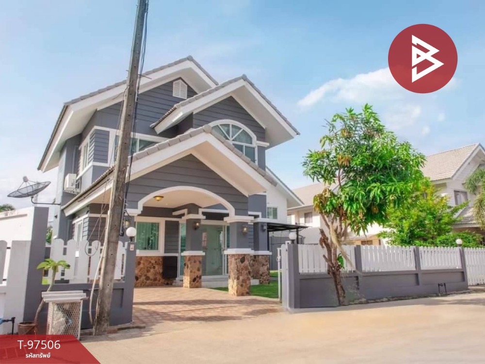 For SaleTownhomeNakhon Nayok : Single house for sale, Phu Pha Lom Village, Nang Rong, Km. 3, Nakhon Nayok