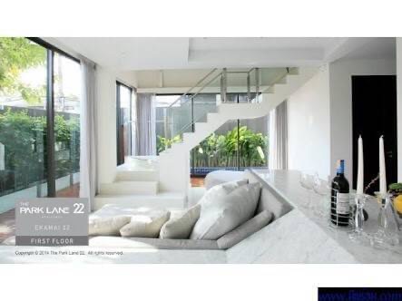 For RentTownhomeOnnut, Udomsuk : For Rent: Luxury Pool Villa, The Park Lane 22 Residence, 3 Bedrooms /5 Bathrooms *Fully Furnished by the prominent interior designer /Ready to move in*