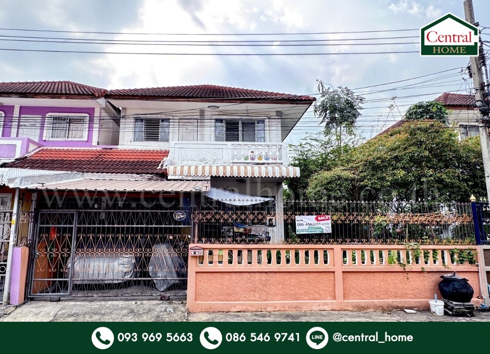 ขายบ้านบางแค เพชรเกษม : บ้านแฝด หมู่บ้านพระปิ่น 4 เพชรเกษม 81 - บางบอน 5