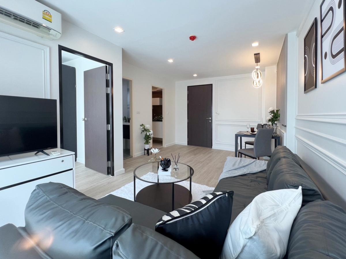 For RentCondoOnnut, Udomsuk : New renovated room Ready to rent in Bangchak BTS