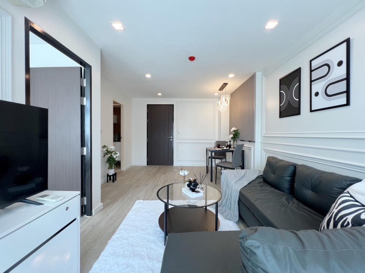 For RentCondoOnnut, Udomsuk : New renovated room Ready to rent in Bangchak BTS