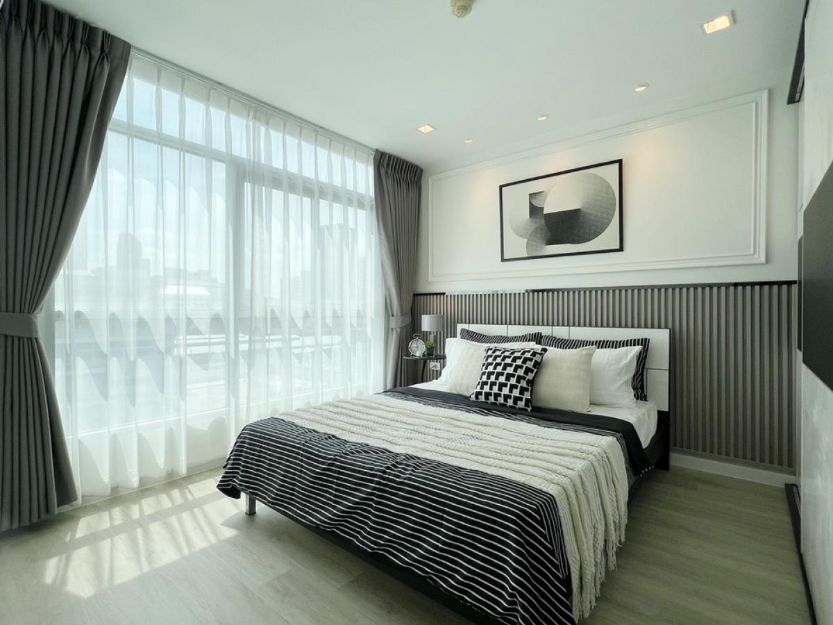 For RentCondoOnnut, Udomsuk : New renovated room Ready to rent in Bangchak BTS