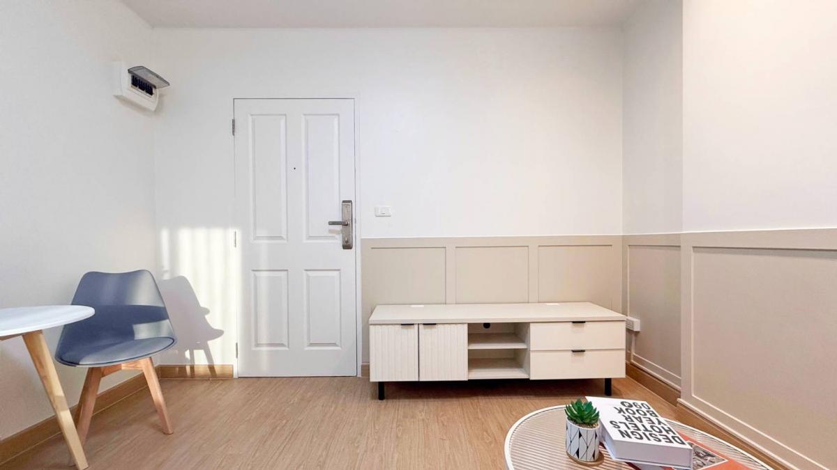 For SaleCondoLadkrabang, Suwannaphum Airport : Stop!!‼️Paying rent every day because the installment is cheaper. Special, this room can be owned with only 6,000 baht 👉Dcondo On Nut Suvarnabhumi ✅️✅️