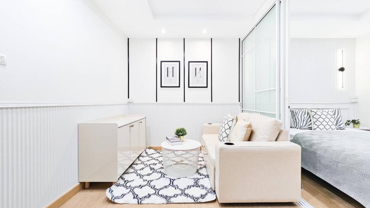 For SaleCondoRatchadapisek, Huaikwang, Suttisan : A must-have condo‼️👉Happy Condo Rachada 18✅️Only 5 minutes to MRT Huai Khwang, near Central Rama 9🤩