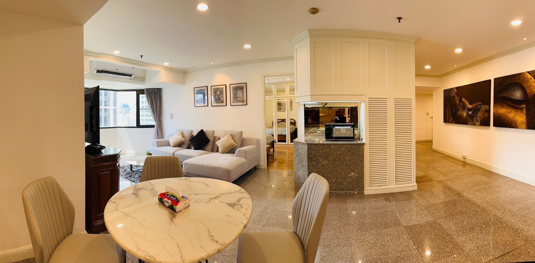 ให้เช่าคอนโดสุขุมวิท อโศก ทองหล่อ : Baan Suanpetch, 3 bed, 60000 per month