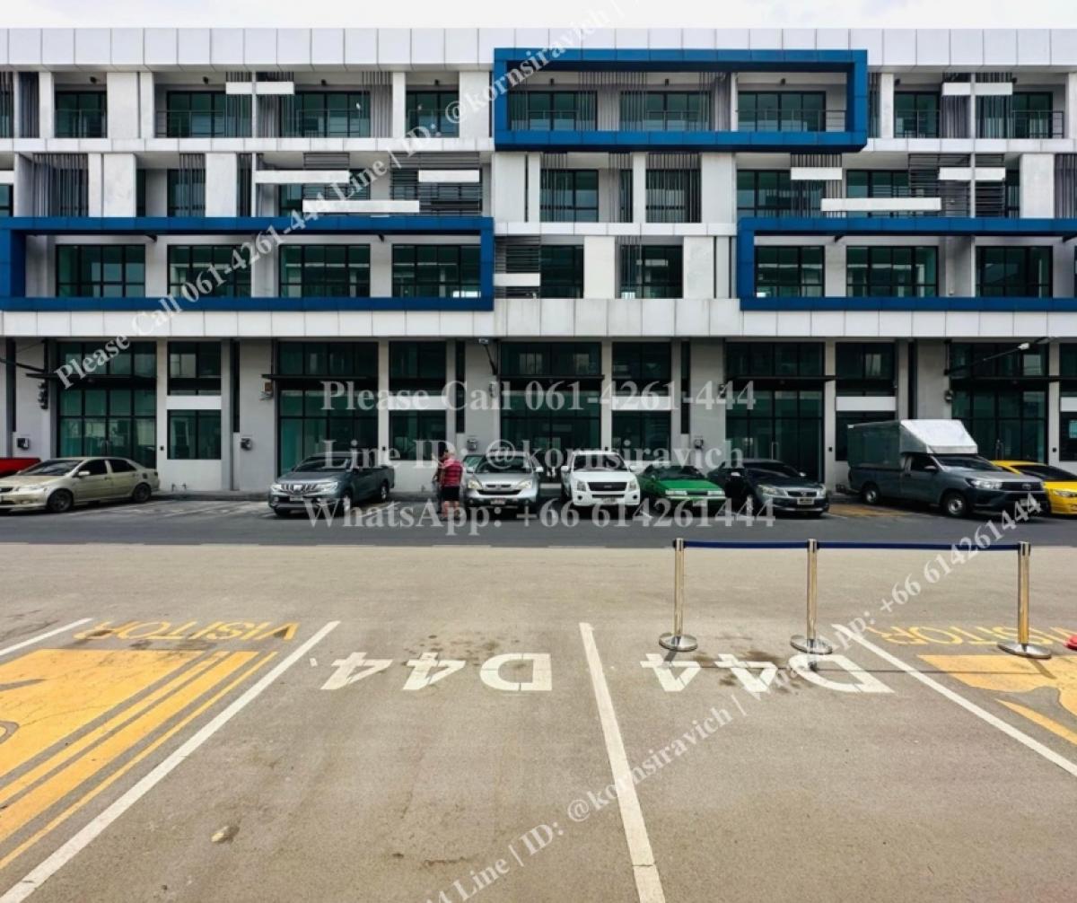 For RentHome OfficeKaset Nawamin,Ladplakao : Rent Home Office Kaset-Nawamin Prasert Manukit Road, good location, near the main road, convenient to travel with central parking and 24 -hour security.