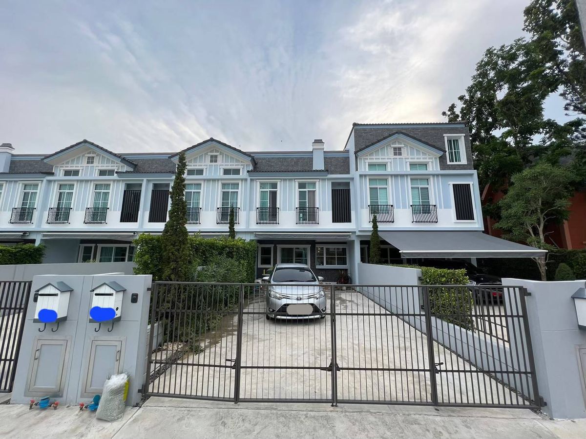For RentHouseBangna, Bearing, Lasalle : 🏡📣⭐️ House for rent, Indy 2 Bangna - Ramkhamhaeng 2 project, beautifully decorated, ready to move in, good location, convenient transportation, near Mega Bangna
