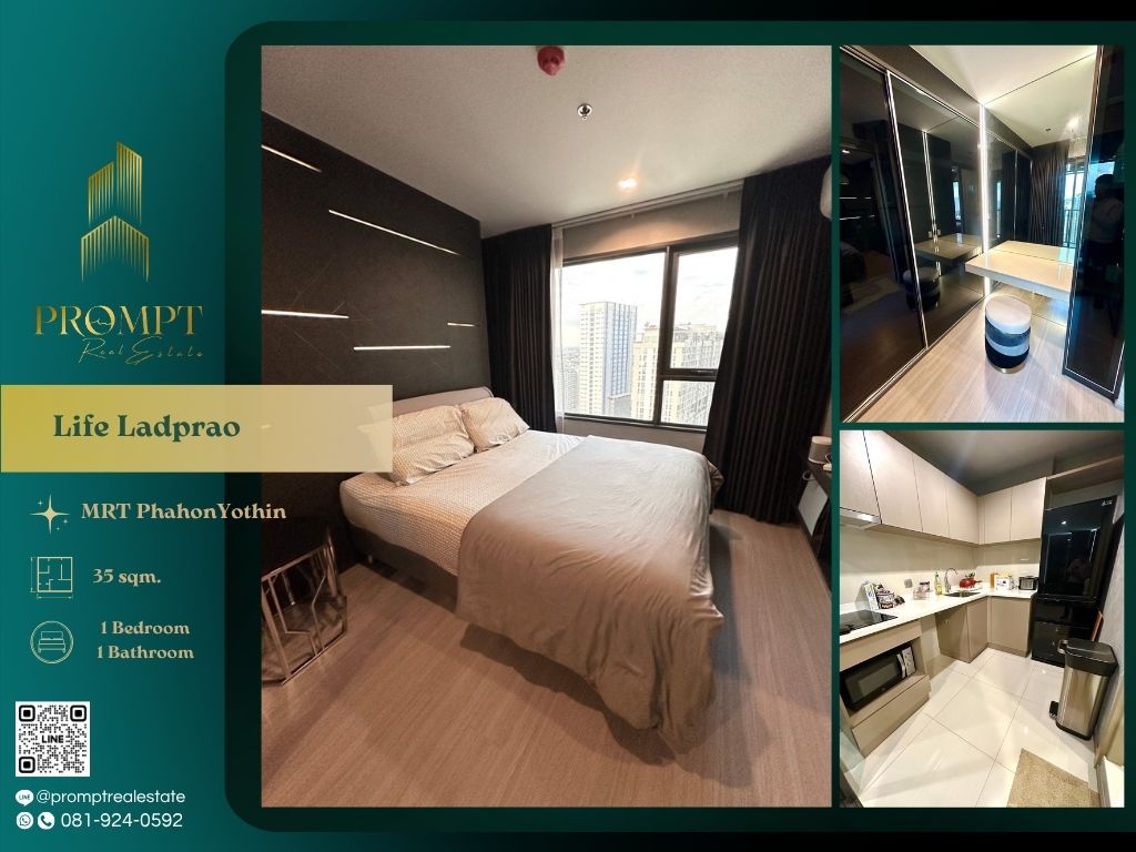 For SaleCondoLadprao, Central Ladprao : KL04289 - Life Ladprao :  ไลฟ์ ลาดพร้าว - MRT PhahonYothin / BTS HaYekLadPrao / CentralLadprao