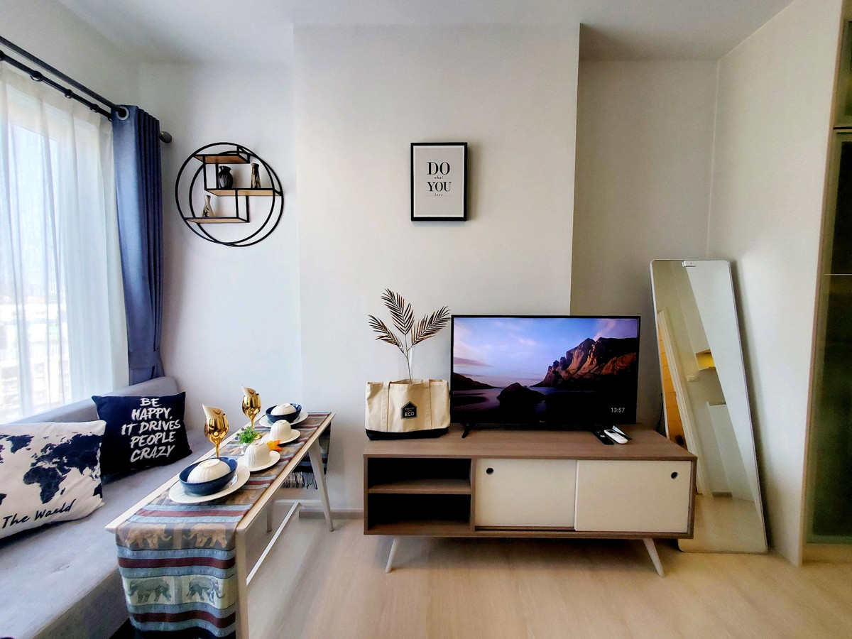 For RentCondoRatchadapisek, Huaikwang, Suttisan : Beautiful Studio In Chapter One Eco