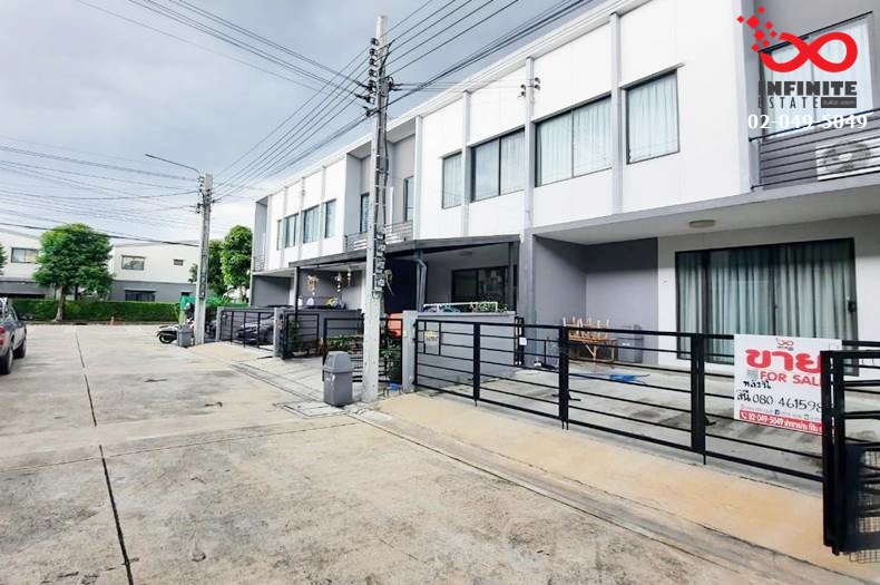 For SaleTownhomeRama5, Ratchapruek, Bangkruai : Townhouse for sale, 2 floors, area 17.5 square wah, Pleno Ratchaphruek, Ratchaphruek Road