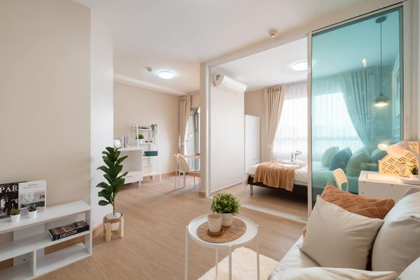 ขายคอนโดรัตนาธิเบศร์ สนามบินน้ำ พระนั่งเกล้า : รหัสทรัพย์ Som0600 ขาย Plum Condo Samakkhi