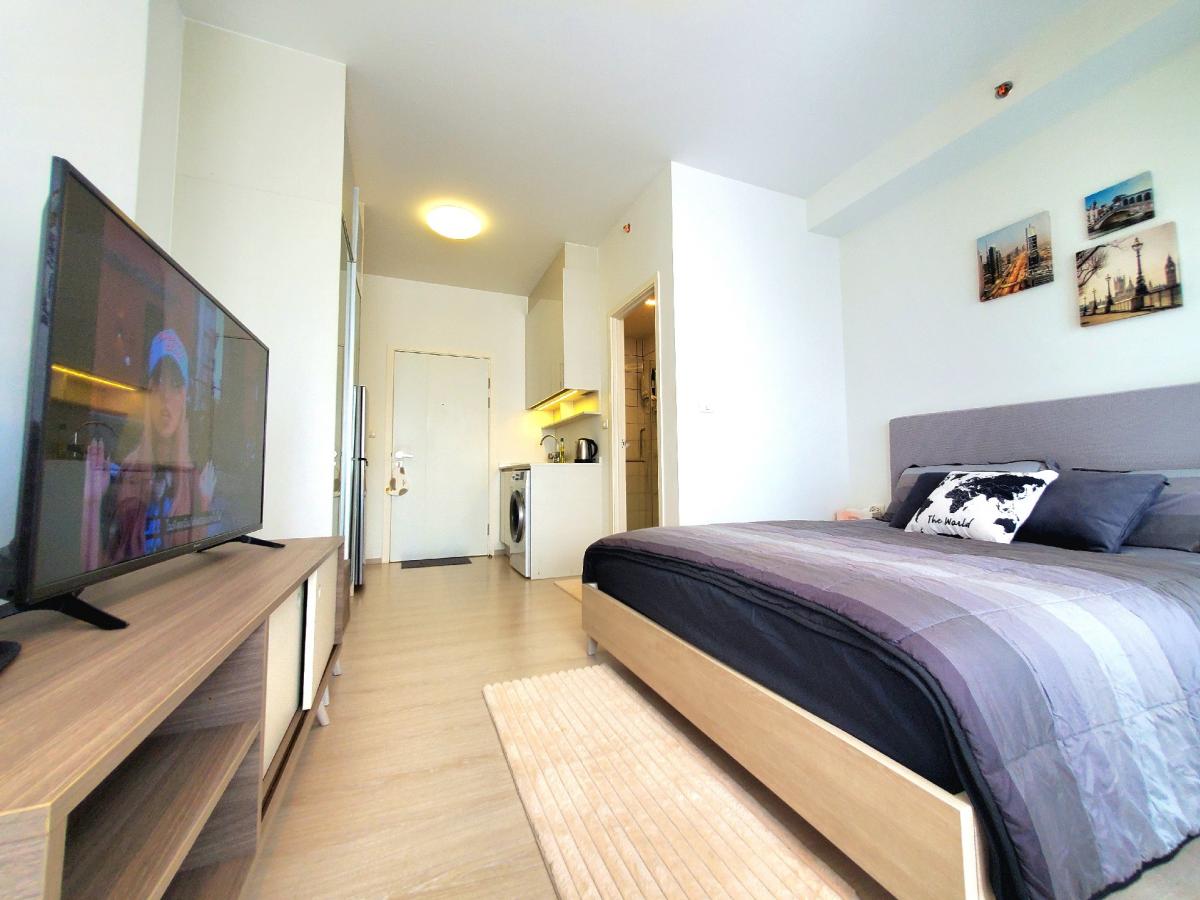 For RentCondoRatchadapisek, Huaikwang, Suttisan : Beautiful Studio In Chapter One Eco