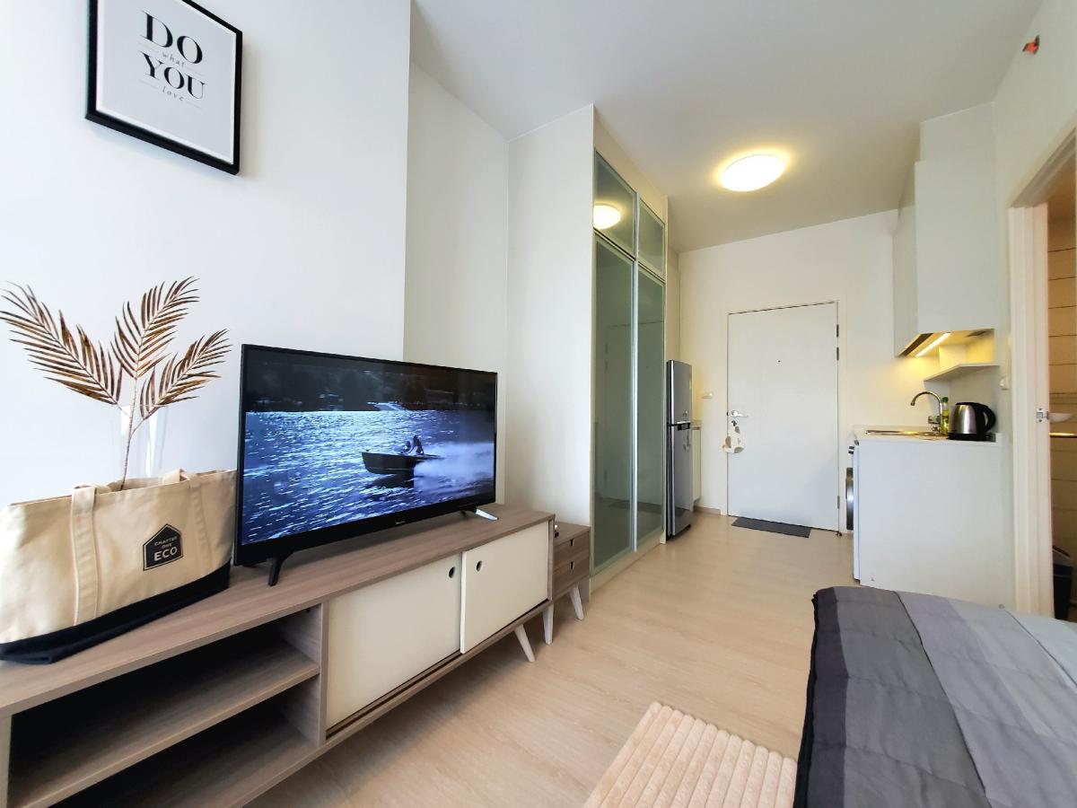For RentCondoRatchadapisek, Huaikwang, Suttisan : Beautiful Studio In Chapter One Eco