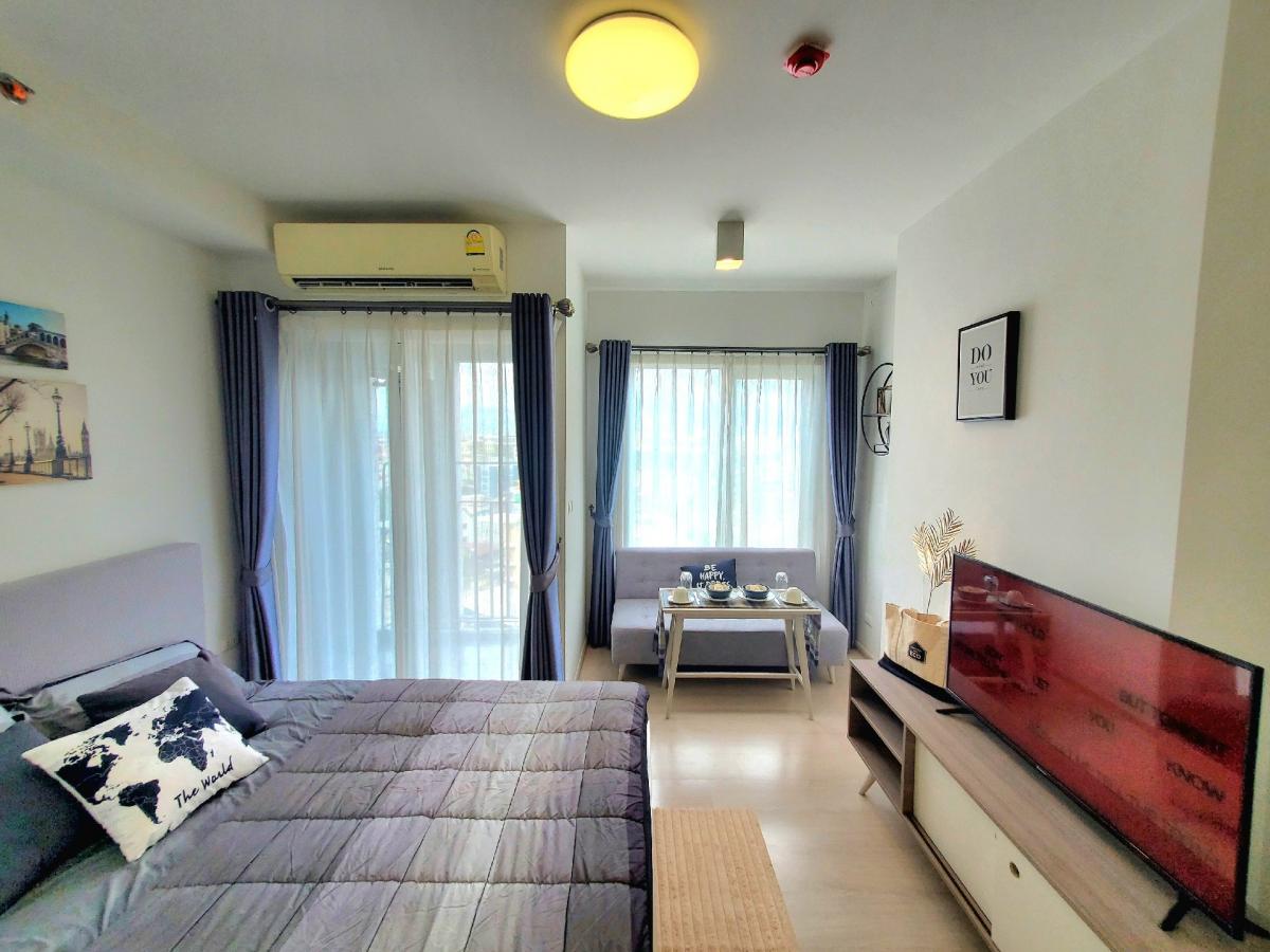 For RentCondoRatchadapisek, Huaikwang, Suttisan : Beautiful Studio In Chapter One Eco