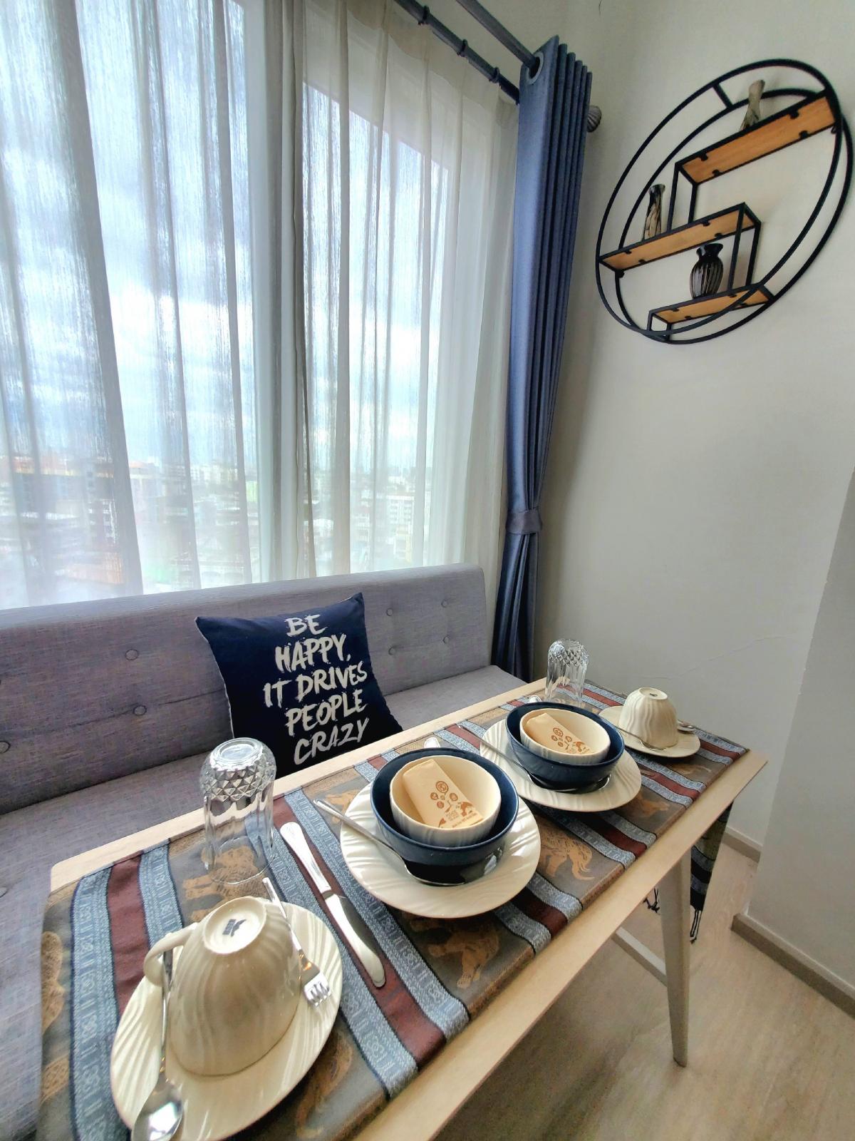 For RentCondoRatchadapisek, Huaikwang, Suttisan : Beautiful Studio In Chapter One Eco