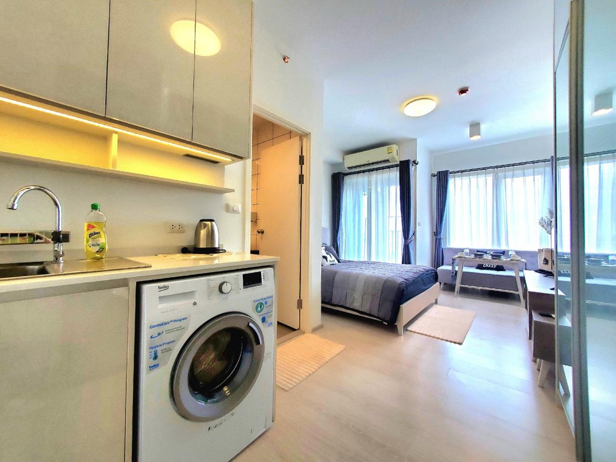 For RentCondoRatchadapisek, Huaikwang, Suttisan : Beautiful Studio In Chapter One Eco