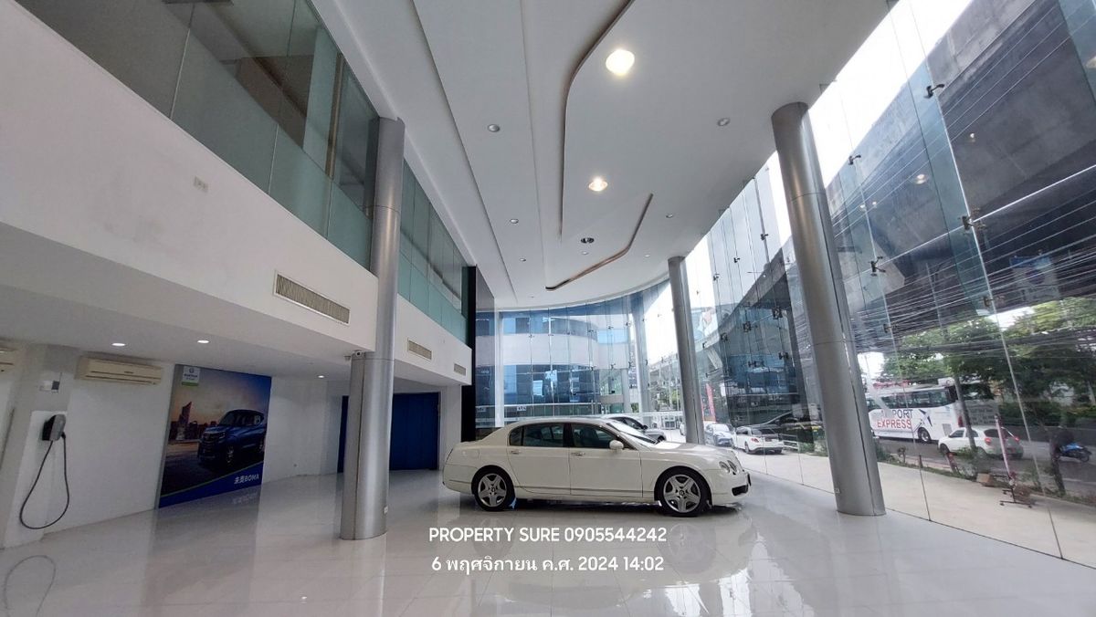 ให้เช่าโชว์รูมพระราม 9 เพชรบุรีตัดใหม่ RCA : SR2602-002 ให้เช่าโชว์รูมรถยนต์พร้อมอาคารสำนักงาน 3 ชั้น ติดถนนพระราม 9 ย่านธุรกิจใจกลางเมืองพระราม 9