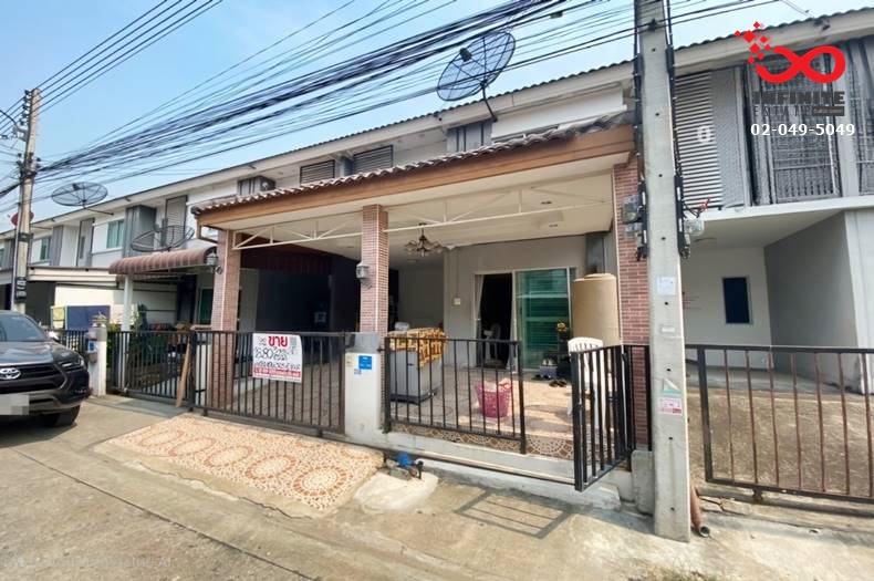 ขายทาวน์โฮมปทุมธานี รังสิต ธรรมศาสตร์ : ขายทาวน์โฮม 2 ชั้น 17.4 ตารางวา หมู่บ้านพฤกษา92 รังสิต – ลำลูกกา ใกล้รถไฟฟ้า สีเขียว ถนนลำลูกกา