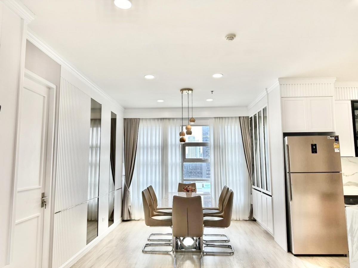 For SaleCondoRatchathewi,Phayathai : 📣 Condo for sale in Ban Krung, Siam-Pathumwan, 3 bedrooms, 119 sqm. New decoration, ready to inquire, make an appointment to see the room 📲 093-616-4456 (sales department)