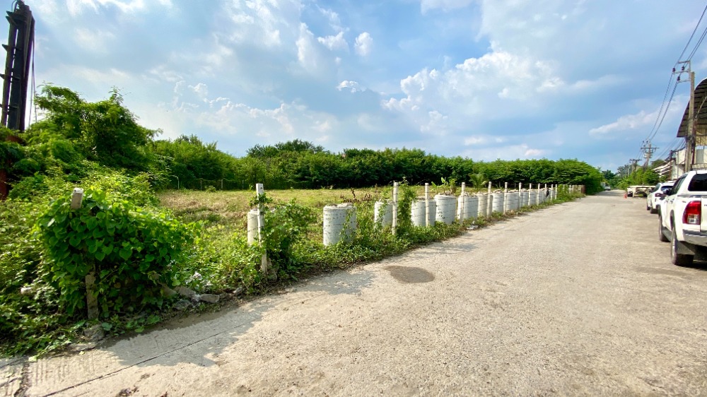 ให้เช่าที่ดินบางนา แบริ่ง ลาซาล : ให้เช่าที่ดิน 1 ไร่ 50 ตารางวา ลาซาล 48 ถมดินแล้ว ล้อมรั้วอย่างดี