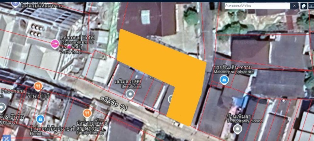 ขายที่ดินสมุย สุราษฎร์ธานี : ขายที่ดิน ตรงข้ามโรงพยาบาลสุราษฎร์ธานี ซอยศรีวิชัย 51 เหมาะสำหรับลงทุน