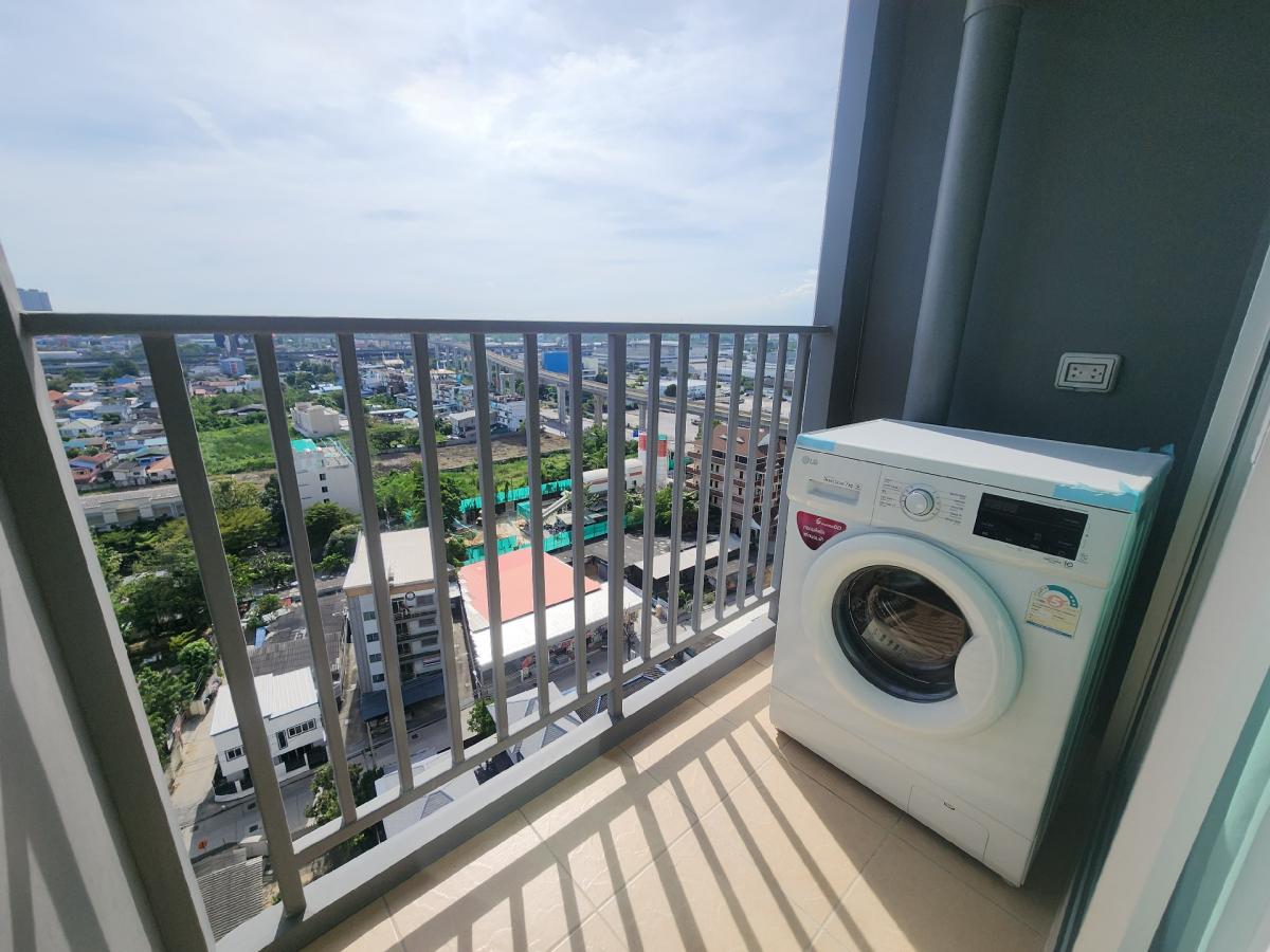 For RentCondoSamut Prakan,Samrong : Condo for rent Supalai Veranda Sukhumvit 117, make an appointment to view the room 👉line : @pfbkk