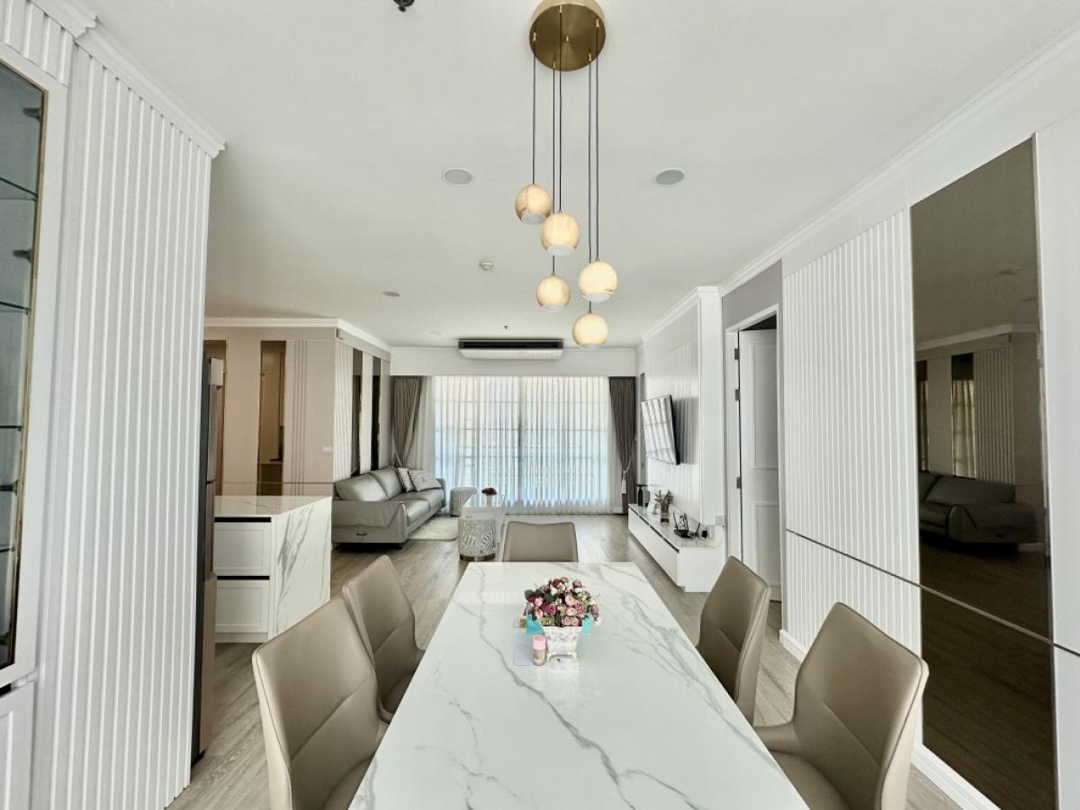 For SaleCondoRatchathewi,Phayathai : 📣 Condo for sale in Ban Krung, Siam-Pathumwan, 3 bedrooms, 119 sqm. New decoration, ready to inquire, make an appointment to see the room 📲 093-616-4456 (sales department)