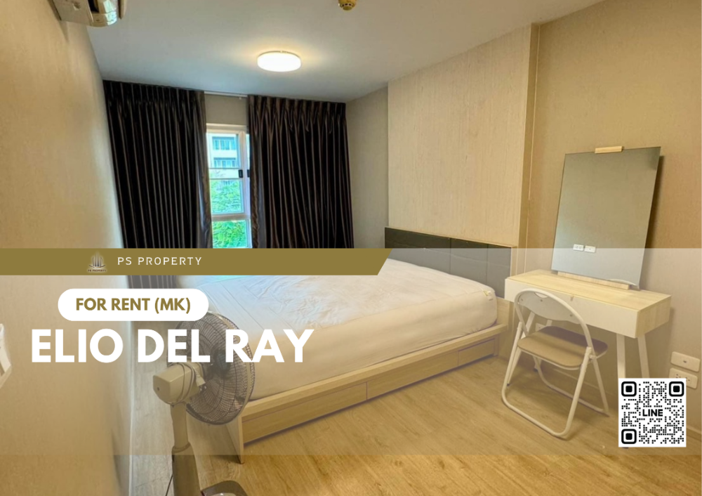 For RentCondoOnnut, Udomsuk : For rent ✨ Elio Del Ray ✨ complete furniture and electrical appliances, near BTS Punnawithi.