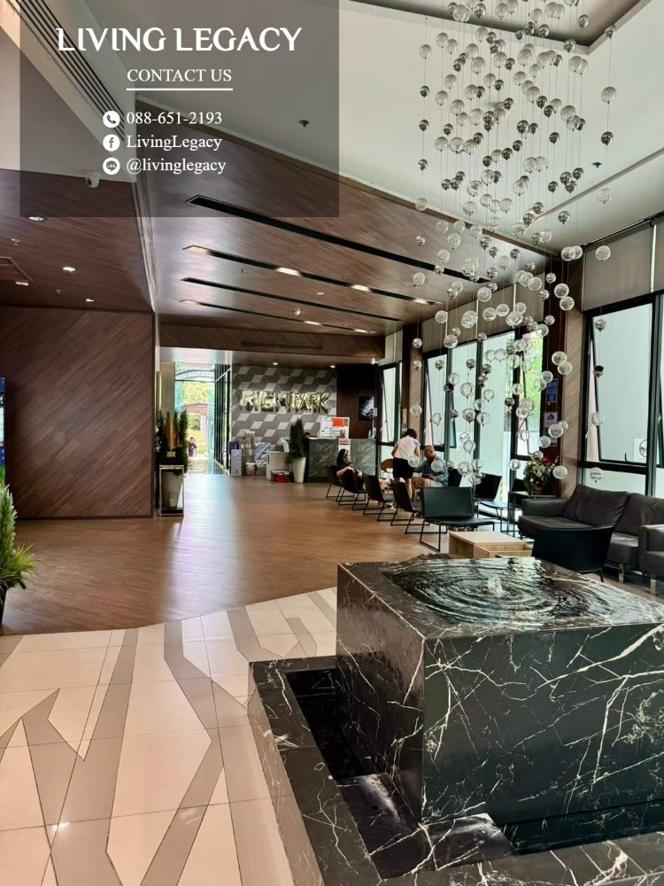 For RentCondoPattanakan, Srinakarin : SI7P9J Condo for rent Rich Park @ Triple Station 28.66 sq m. 37th floor line id : @livinglegacy tel : 088-651-2193