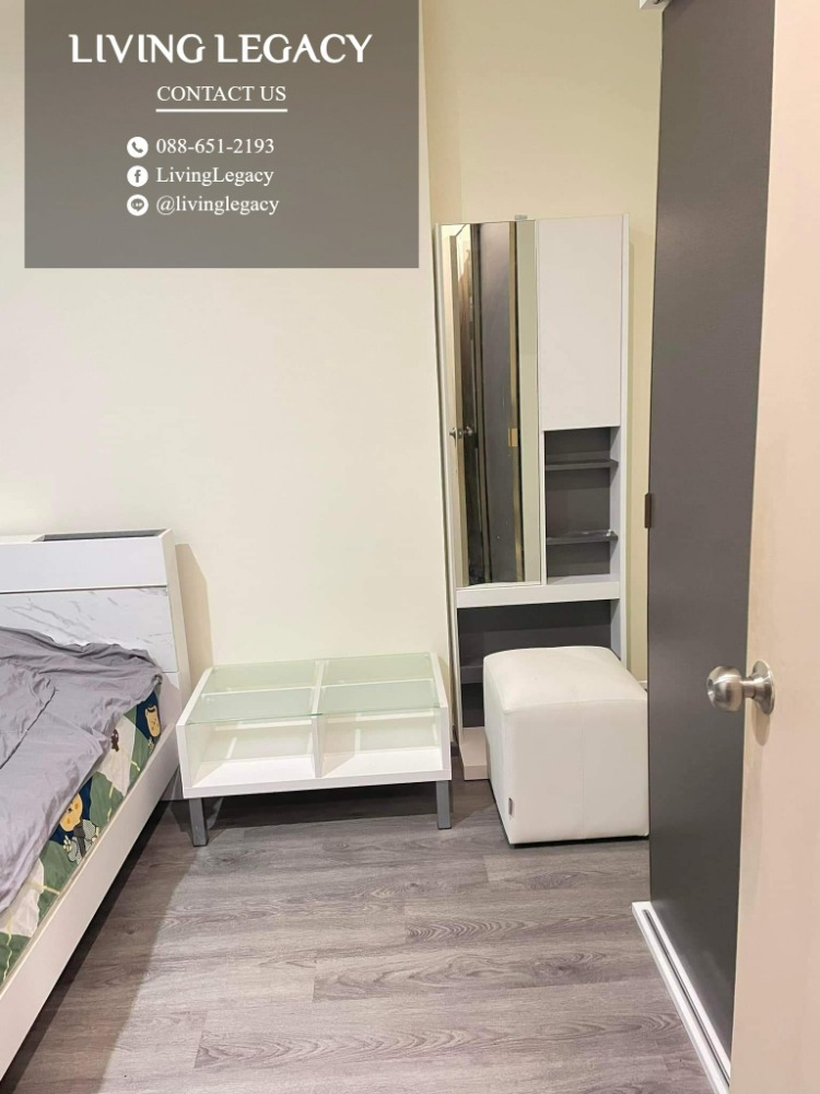 For RentCondoPattanakan, Srinakarin : SI7P9J Condo for rent Rich Park @ Triple Station 28.66 sq m. 37th floor line id : @livinglegacy tel : 088-651-2193