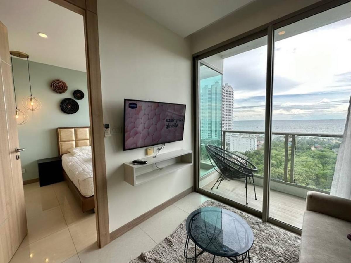 ให้เช่าคอนโดพัทยา บางแสน ชลบุรี สัตหีบ : RIVIERA JOMTEIN 1 BED 35 SQM FOR RENT @ 19,000BAHT PER MONTH
