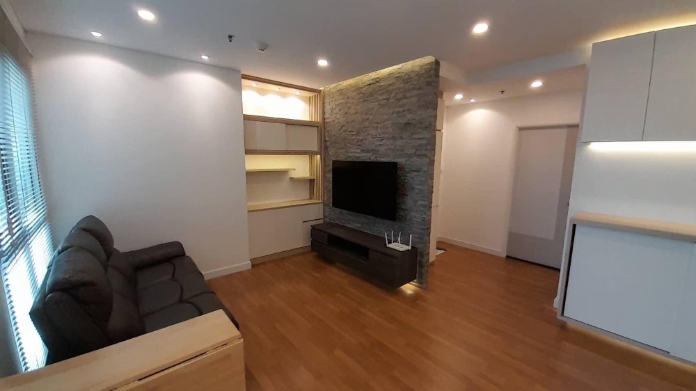 For SaleCondoRama3 (Riverside),Satupadit : Urgent sale 🔺 Lumpini Place Ratchada - Sathu 🔺 2 bedrooms, 2 bathrooms, complete furniture and electrical appliances.