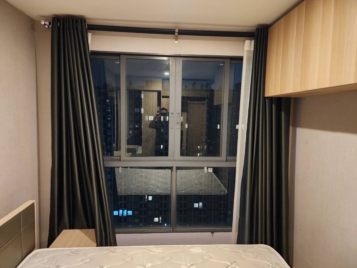 For RentCondoBangna, Bearing, Lasalle : Rent a studio with complete electrical appliances.