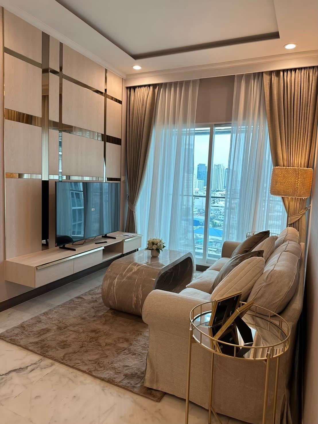 ให้เช่าคอนโดสีลม ศาลาแดง บางรัก : Supalai Elite Surawong, 1 bed, 27000 per month