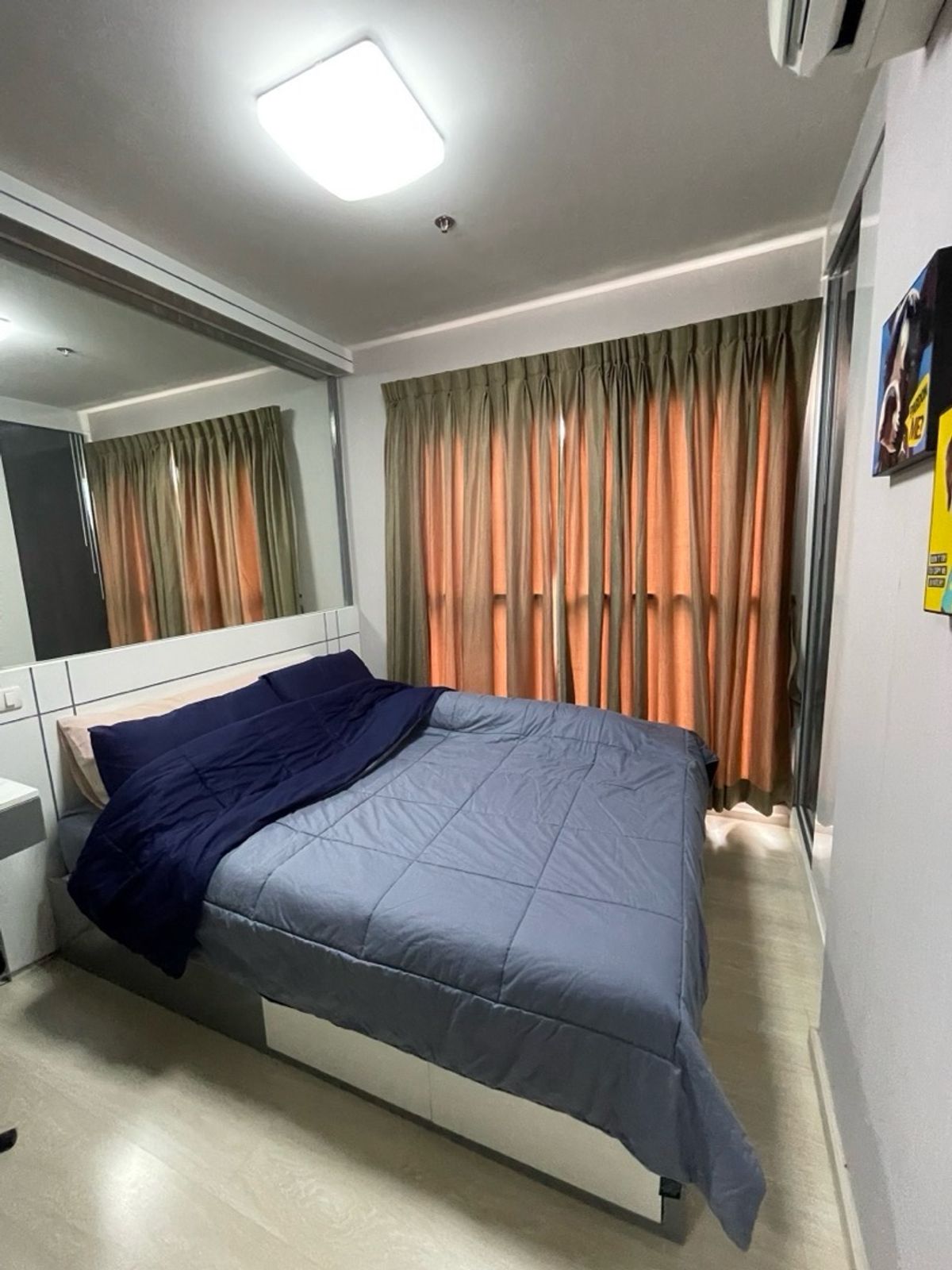 For SaleCondoRattanathibet, Sanambinna : Aspire Rattanathibet 1, swimming pool view, beautifully decorated room, complete furniture + electrical appliances, ready to move in, selling for 1.65 million baht, aspire rattanatibet