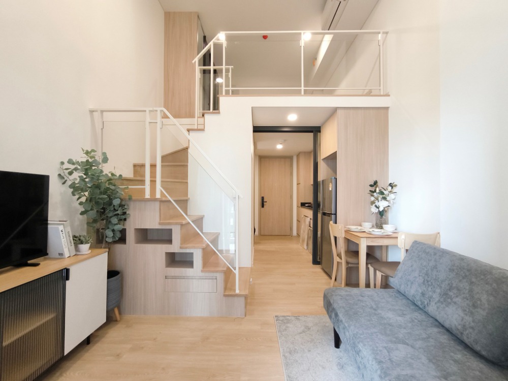 ให้เช่าคอนโดพระราม 9 เพชรบุรีตัดใหม่ RCA : 🌿 Siamese Rama 9 🌿 Duplex 1 Bed 1 Bath ,  🔥 Rent  23,000  Baht  🔥