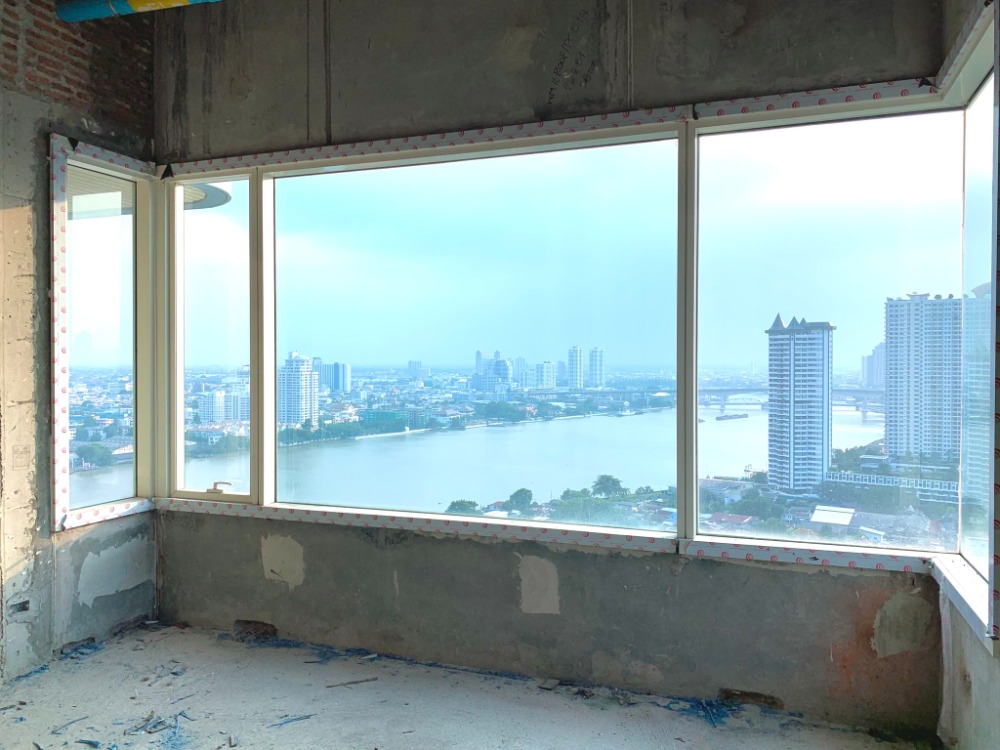 ขายคอนโดวงเวียนใหญ่ เจริญนคร : [ Sell ] Penthouse Water Mark เจ้าพระยา 4bed 273sqm 29.9mb