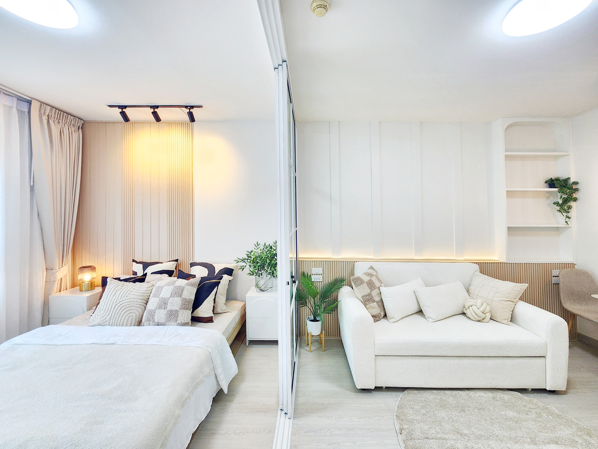 For SaleCondoSeri Thai, Ramkhamhaeng Nida : 🏡Here it is, a condo in a location near the Yellow Line🟡 🌿Installments starting at 5,000 baht, size 29 sq m.🌿